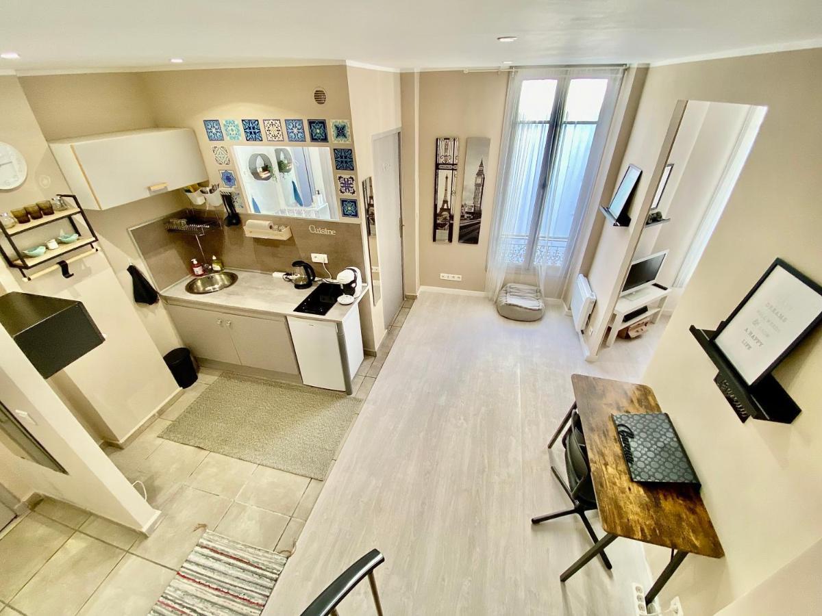 Lovely & Cozy Duplex Heart Of Nice With Bathtub! Exteriör bild