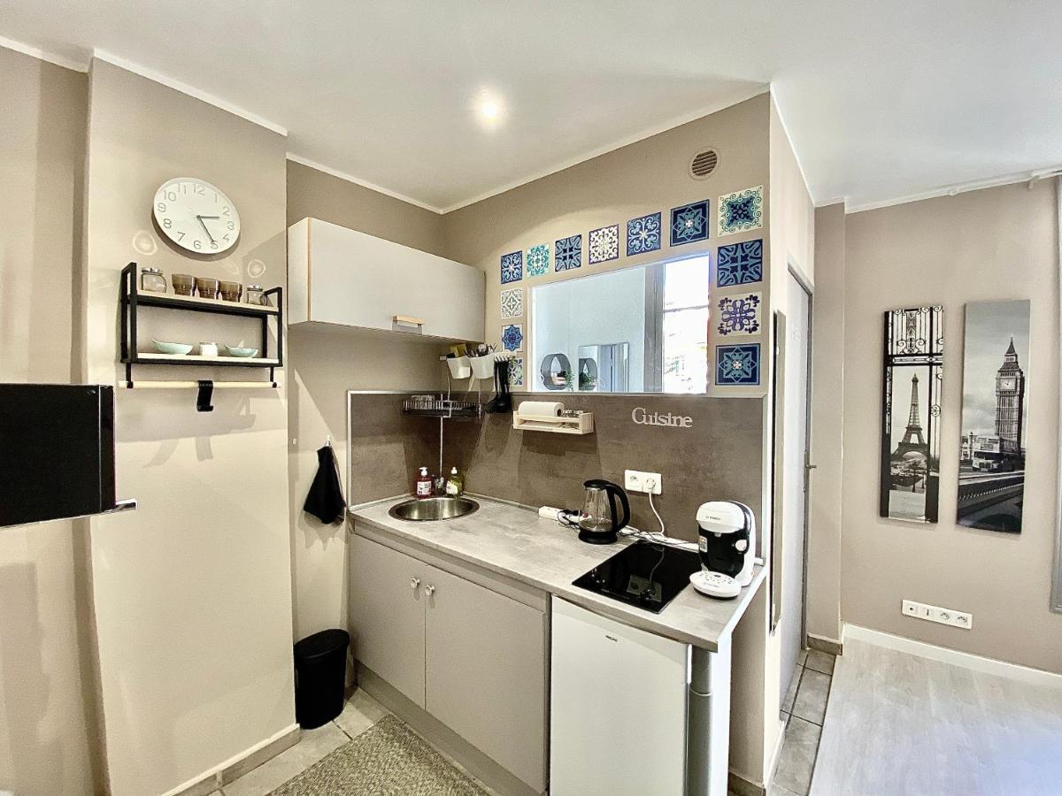 Lovely & Cozy Duplex Heart Of Nice With Bathtub! Exteriör bild
